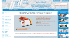 Desktop Screenshot of anevjegykartya.hu